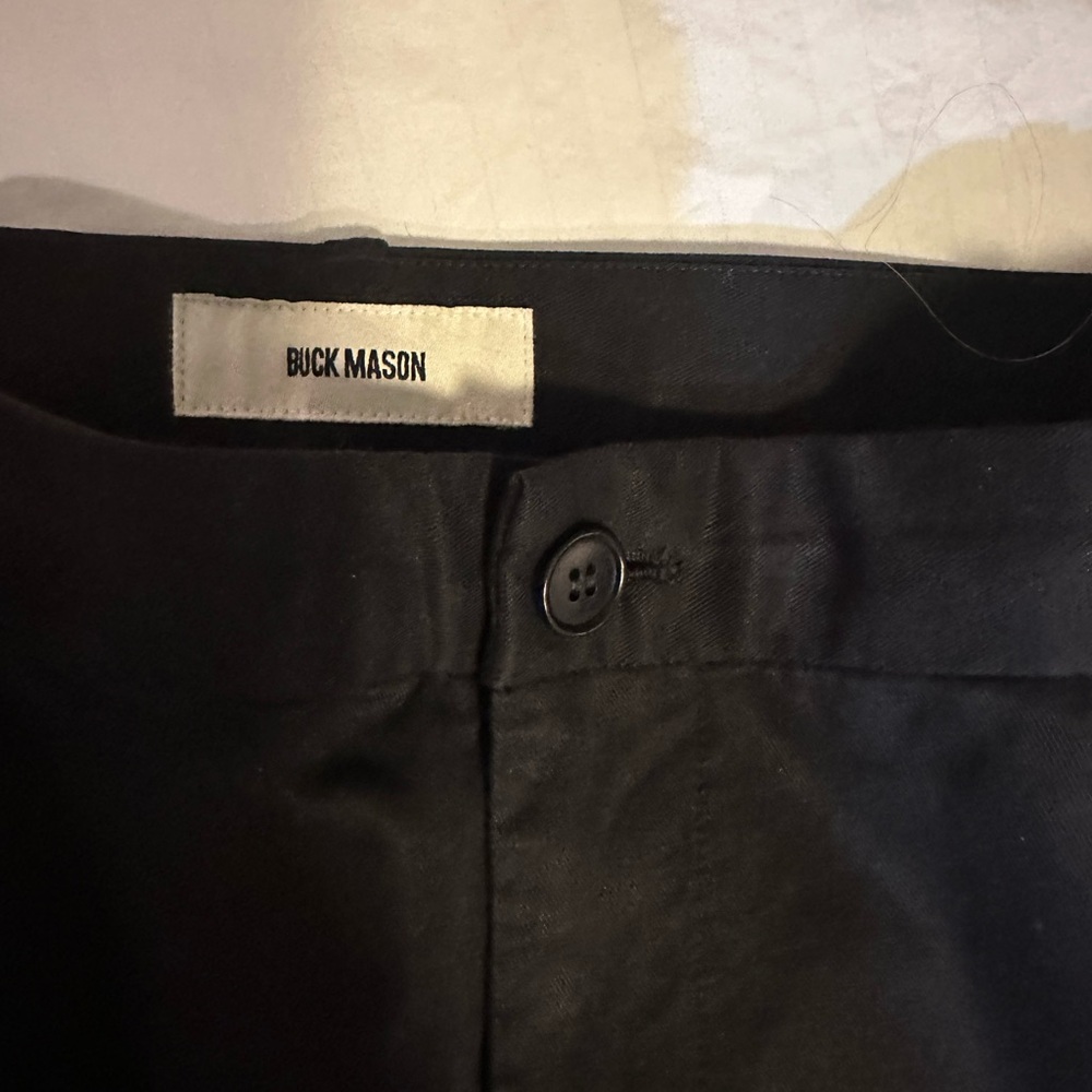 Buck Mason Black Women's Trousers